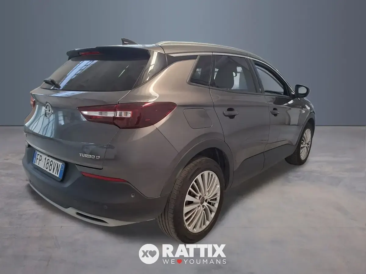 Usata Opel Grandland X Business 120 CV (88 kW) 2018 Grigio SUV