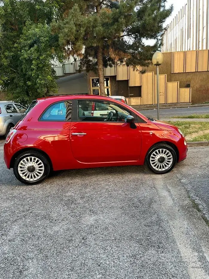 Usata Fiat 500 69 CV (50 kW) 2015 Rosso Berlina