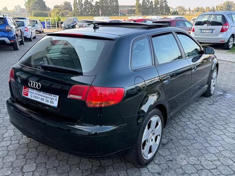 Usata Audi A3 Ambition 200 CV (147 kW) 2007 Verde Utilitaria