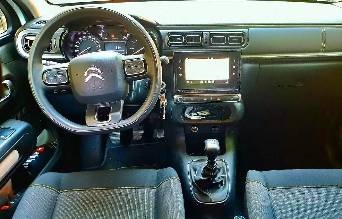 Usata Citroën C3 PureTech 110 CV (80 kW) 2023 Bianco Utilitaria