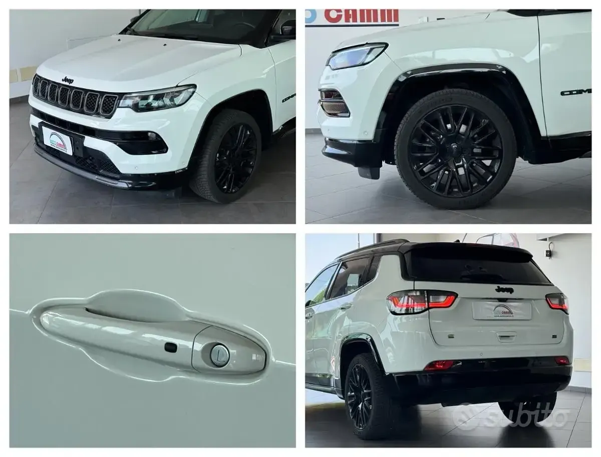 Usata Jeep Compass 130 CV (95 kW) 2023 Bianco SUV