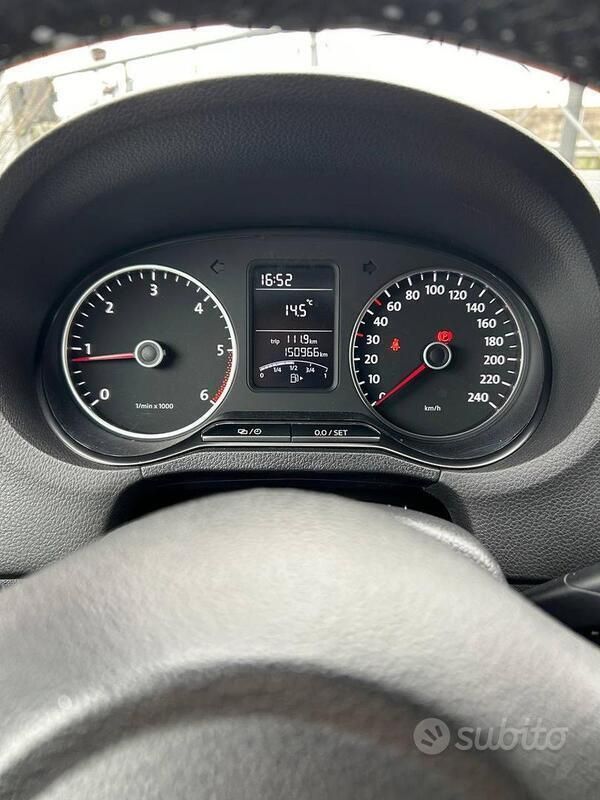 Usata VW Polo 60 CV (44 kW) 2013 Bianco Berlina