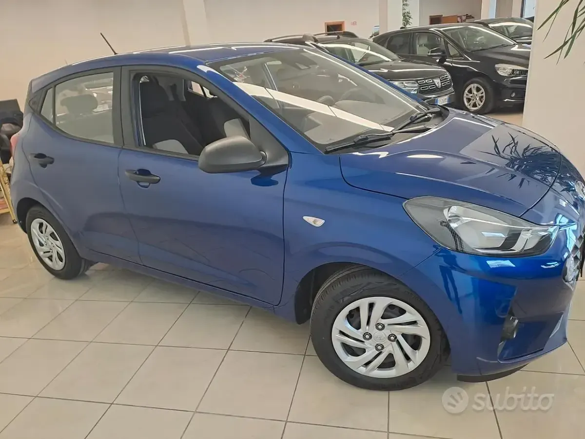 Usata Hyundai i10 Advanced 67 CV (49 kW) 2021 Bluazzurro Utilitaria