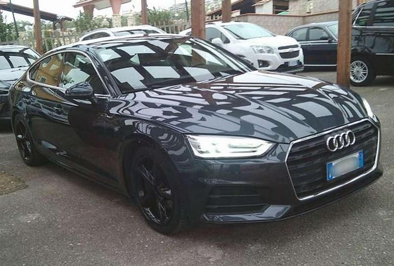 Usata Audi A5 190 CV (139 kW) 2019 Nero Coupé