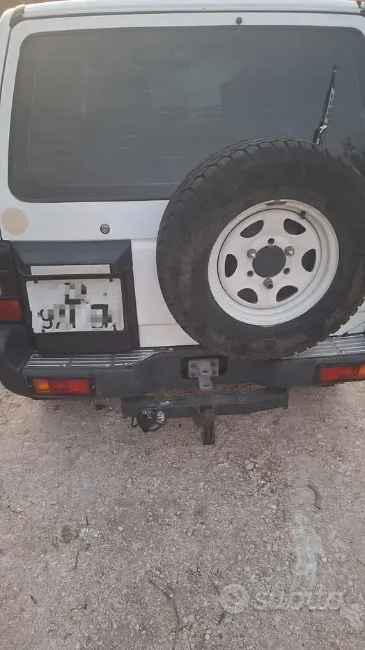 Usata Mitsubishi Pajero 111 CV (81 kW) 1997 Bianco SUV