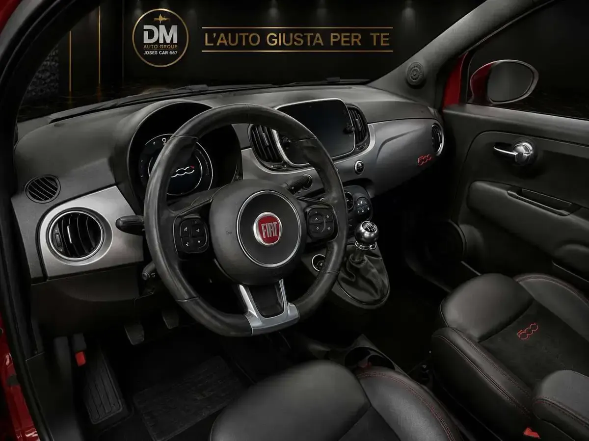 Usata Fiat 500 Sport 69 CV (50 kW) 2021 Rosso Utilitaria