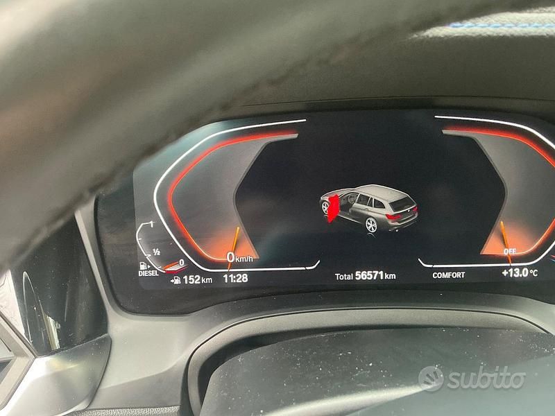 Usata BMW 318 150 CV (110 kW) 2021 Grigio Station wagon