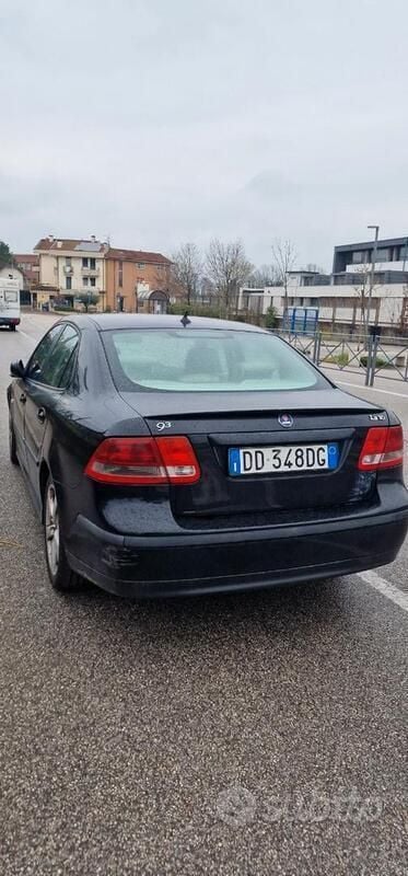 Usata Saab 9-3 150 CV (110 kW) 2006 Nero Berlina