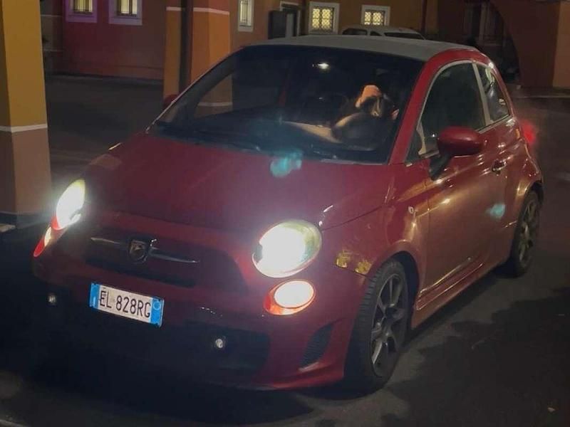 Usata Abarth 500C 135 CV (99 kW) 2012 Rosso Cabrio