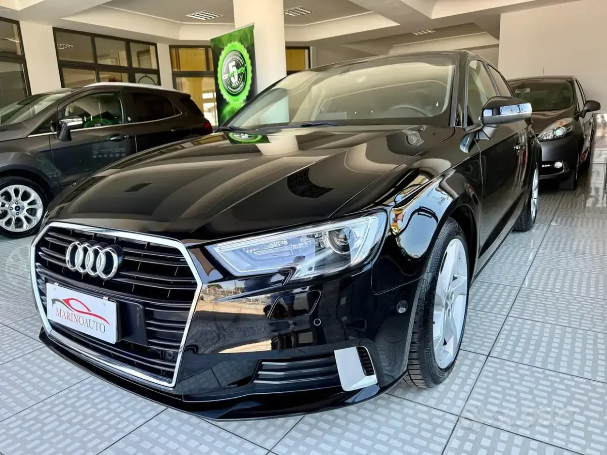 Usata Audi A3 Sport 110 CV (80 kW) 2017 Nero Berlina