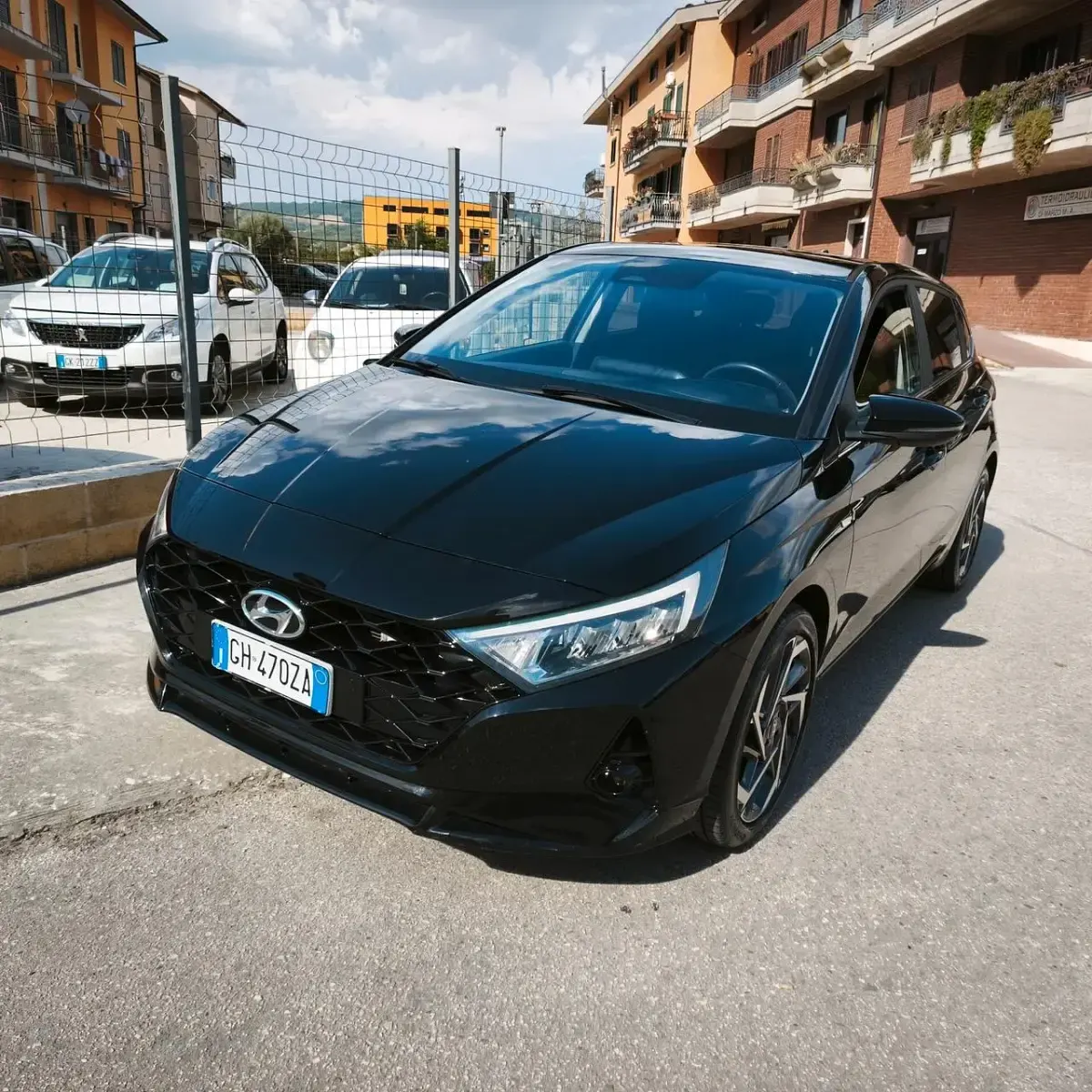 Usata Hyundai i20 101 CV (74 kW) 2022 Nero Utilitaria