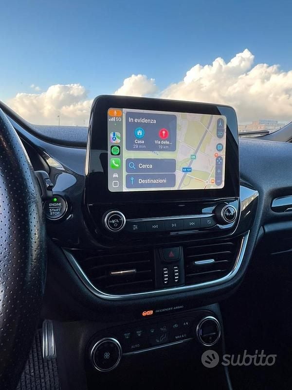 Usata Ford Fiesta ST-Line 120 CV (88 kW) 2019 Blu Utilitaria