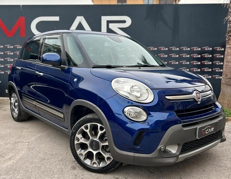 Usata Fiat 500L Trekking 85 CV (62 kW) 2014 Blu Monovolume