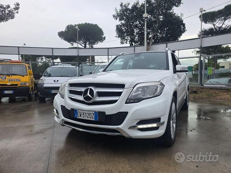 Usata Mercedes GLK220 170 CV (125 kW) 2014 Bianco SUV