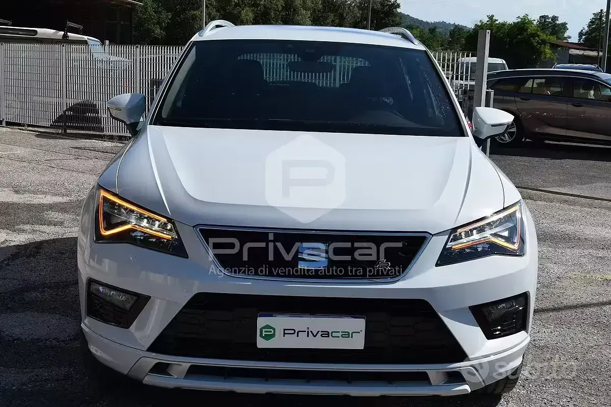 Usata Seat Ateca 4Drive 190 CV (139 kW) 2018 Bianco SUV