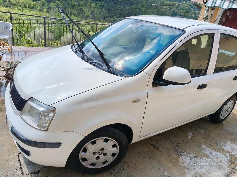 Begagnad Fiat Panda 2011 Vit Halvkombi