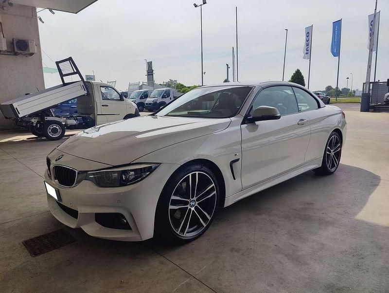 Usata BMW 420 M Sport 190 CV (139 kW) 2018 Bianco Cabrio