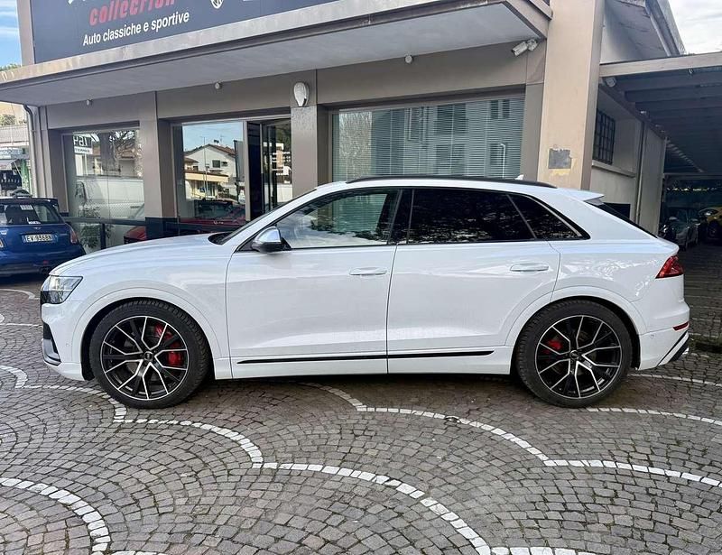 Usata Audi Q8 435 CV (319 kW) 2020 Bianco SUV