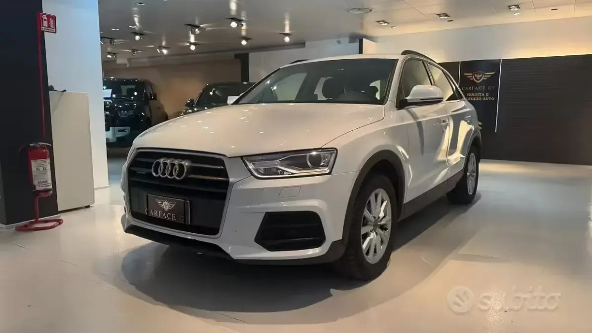 Usata Audi Q3 150 CV (110 kW) 2018 Bianco SUV
