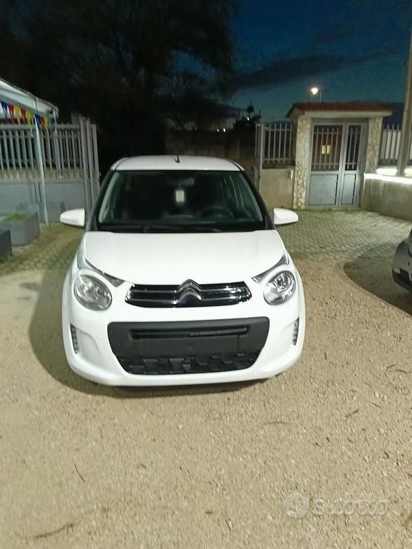 Usata Citroën C1 Shine 69 CV (50 kW) 2016 Bianco Utilitaria