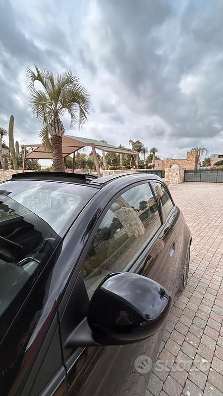 Usata Fiat 500e 50 kW (69 CV) 2022 Nero Cabrio