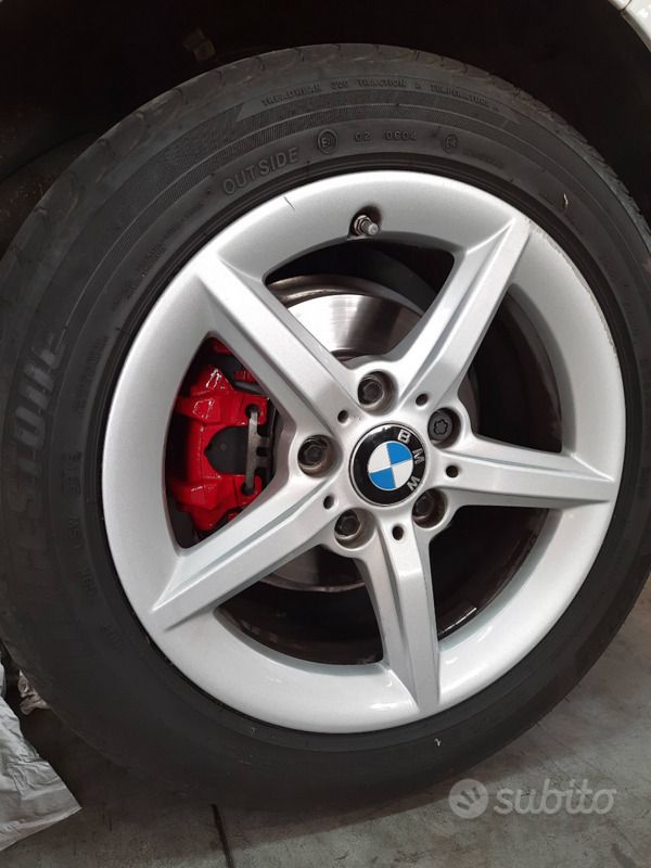 Usata BMW 116 2015 Bianco Utilitaria