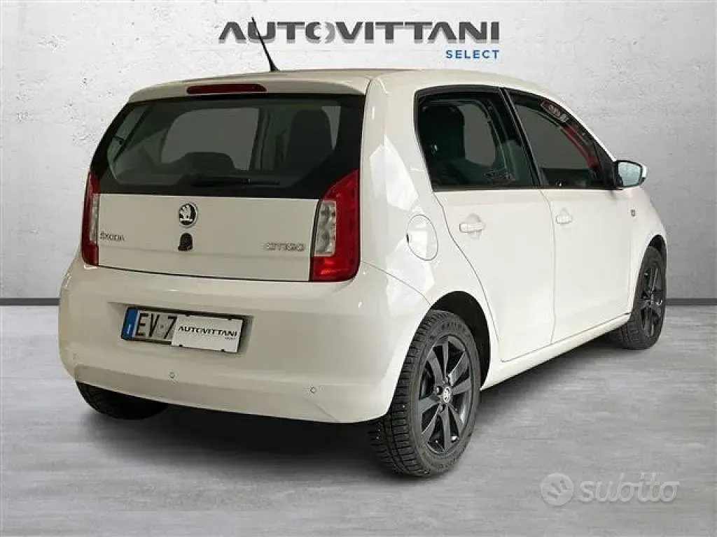 Usata Skoda Citigo Ambition 75 CV (55 kW) 2014 Bianco Utilitaria