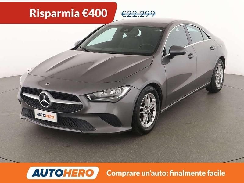 Usata Mercedes CLA180 Executive 116 CV (85 kW) 2020 Grigio Berlina