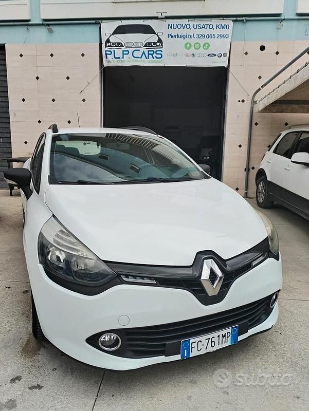 Usata Renault Clio GrandTour 75 CV (55 kW) 2016 Bianco Station wagon