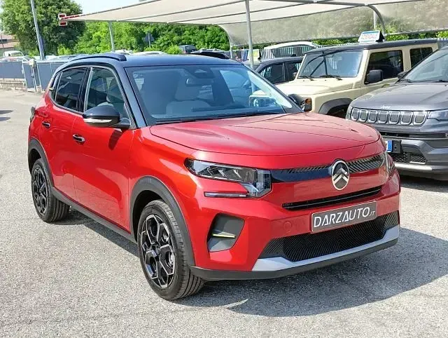 Nuova Citroën C3 PureTech 101 CV (74 kW) 2026 Rosso tetto nero metallizzato SUV