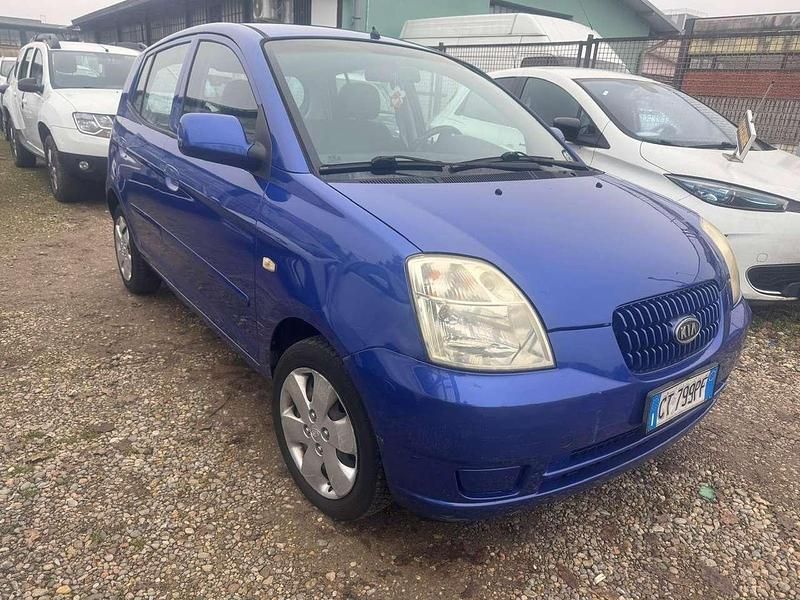 Usata Kia Picanto Air 65 CV (47 kW) 2005 Blu/azzurro Utilitaria