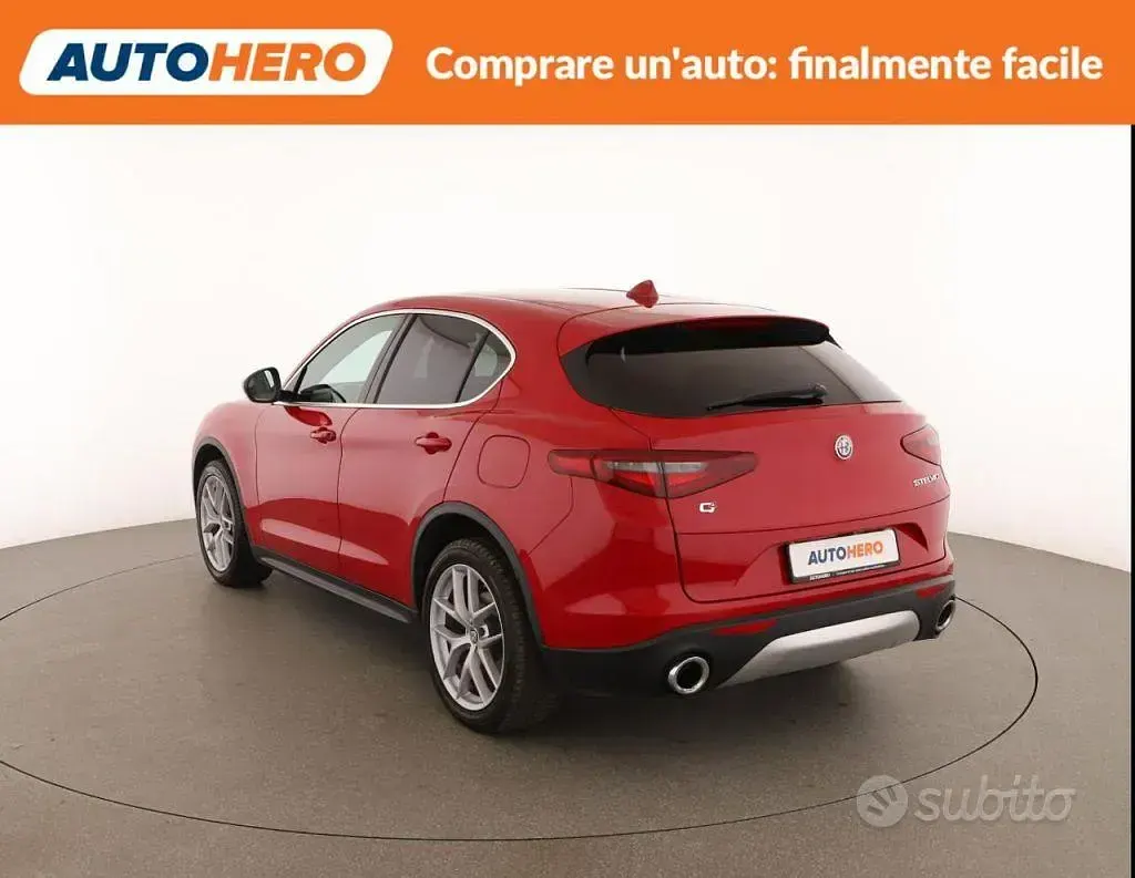 Usata Alfa Romeo Stelvio 280 CV (205 kW) 2017 Rosso SUV
