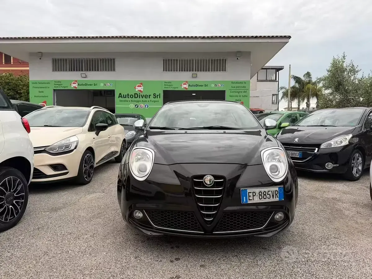 Usata Alfa Romeo MiTo Super 70 CV (51 kW) 2013 Nero Utilitaria