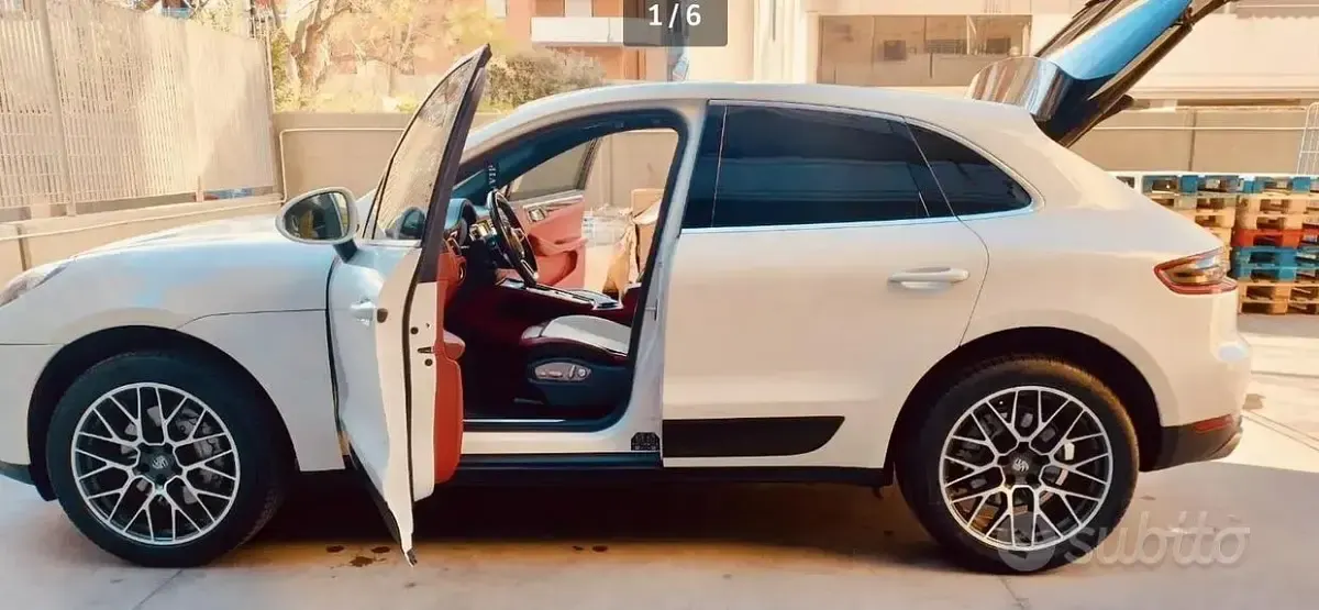 Usata Porsche Macan 250 CV (183 kW) 2015 Bianco SUV