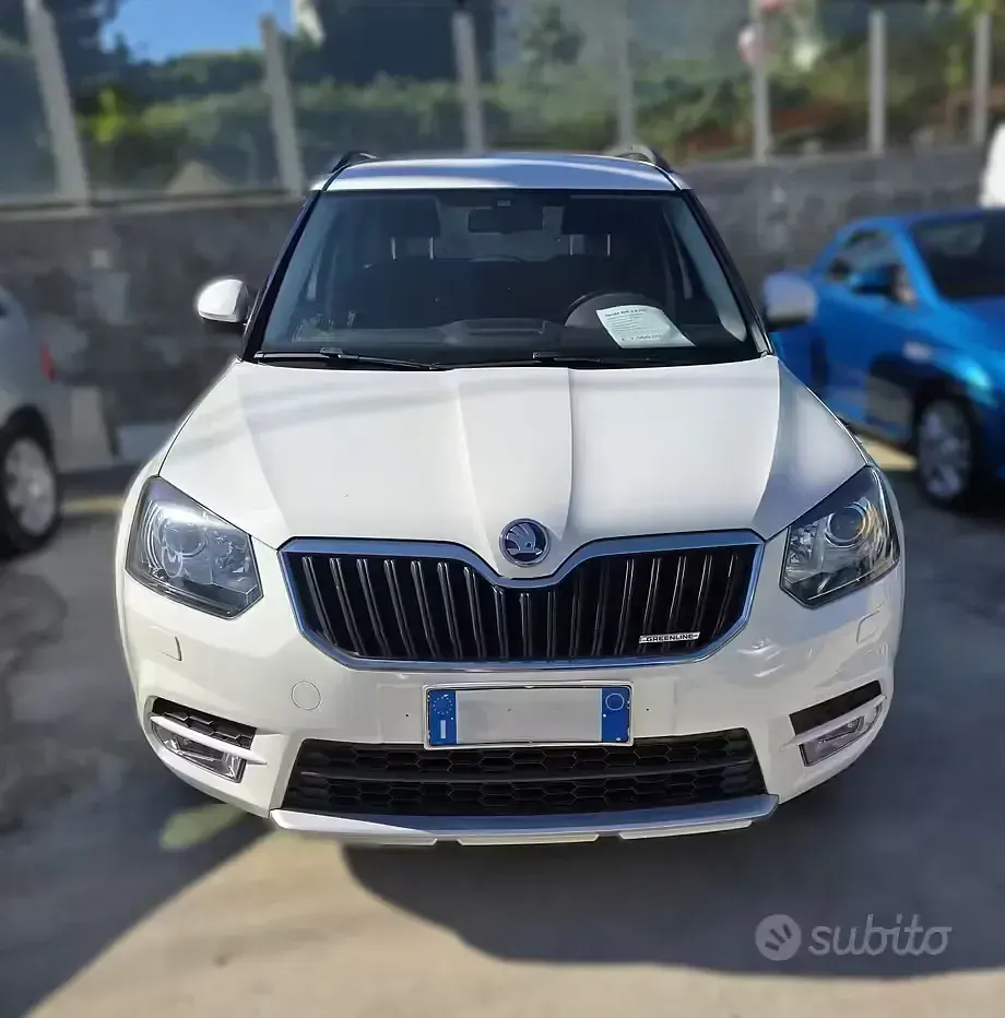 Usata Skoda Yeti Ambition 105 CV (77 kW) 2014 Bianco SUV