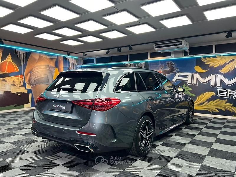 Usata Mercedes C300e Premium 204 CV (150 kW) 2022 Grigio Station wagon