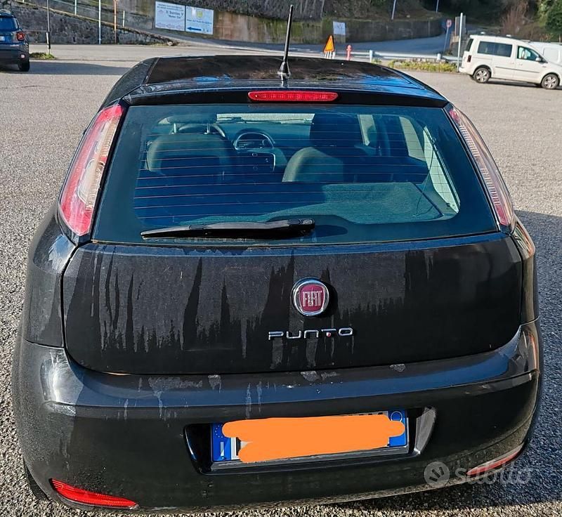 Usata Fiat Punto 2013 Nero Utilitaria