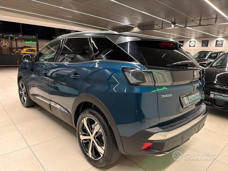 Usata Peugeot 3008 GT 131 CV (96 kW) 2022 Blu SUV