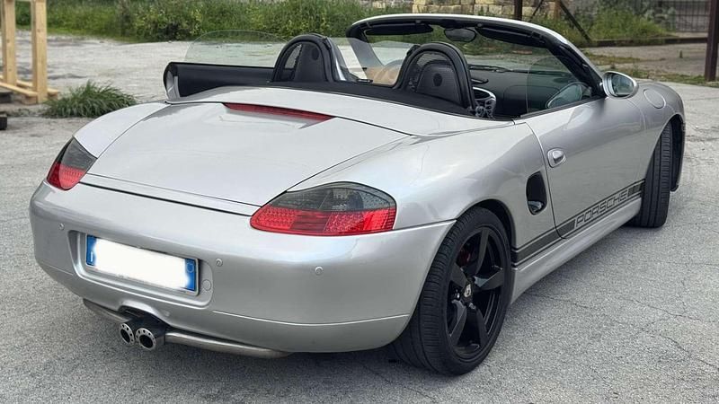 Usata Porsche Boxster S 252 CV (185 kW) 2002 Argento Cabrio