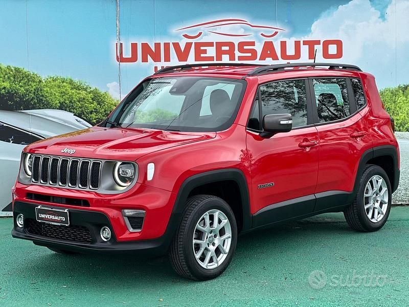 Usata Jeep Renegade Limited 140 CV (102 kW) 2019 Rosso SUV