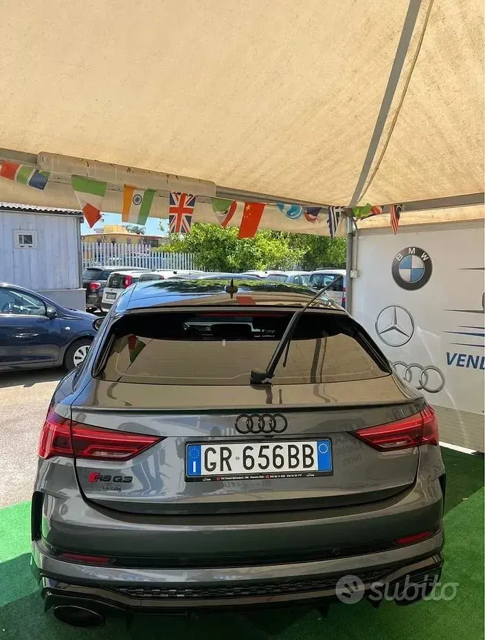 Usata Audi Q3 Black Edition 400 CV (294 kW) 2020 Grigio SUV