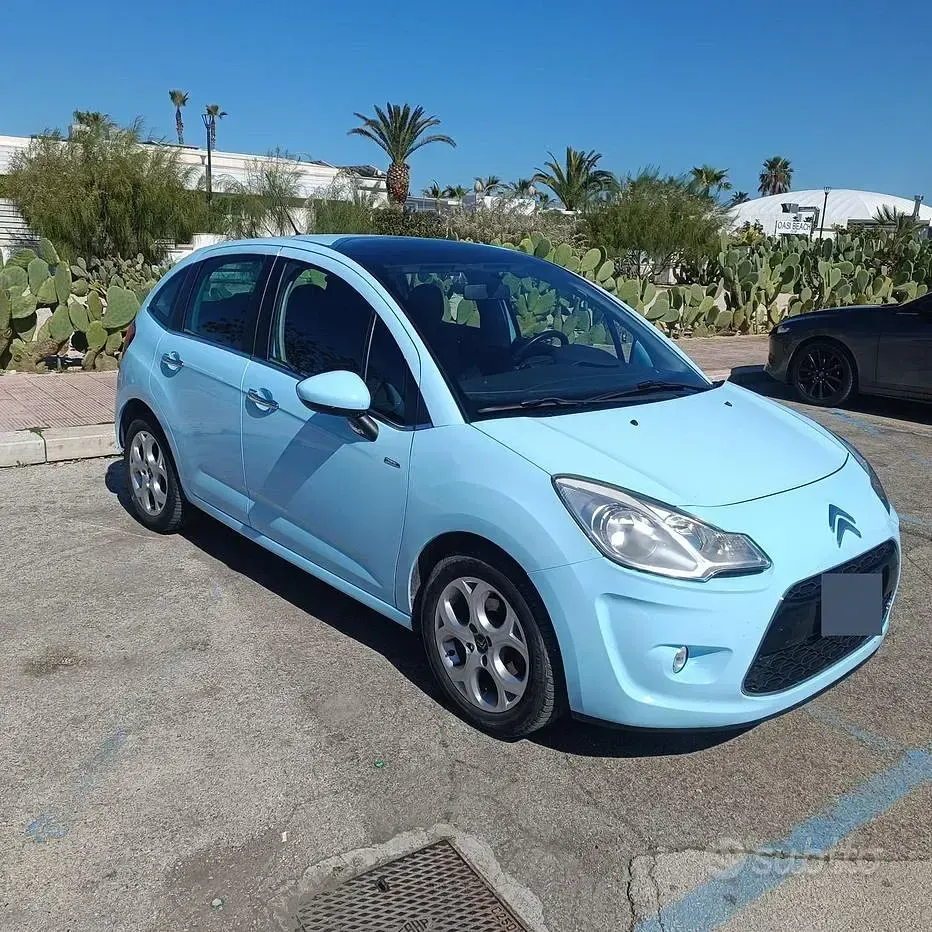 Usata Citroën C3 68 CV (50 kW) 2012 Blu Berlina