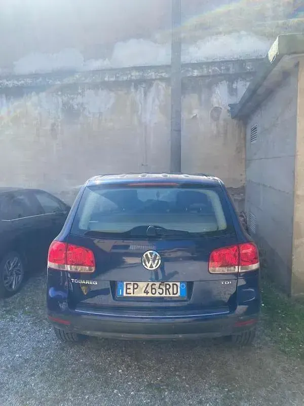 Usata VW Touareg R 174 CV (127 kW) 2006 Blu SUV
