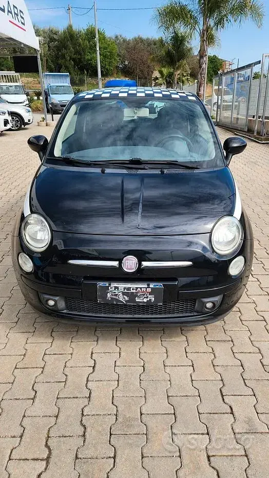 Usata Fiat 500 100 CV (73 kW) 2007 Nero Coupé