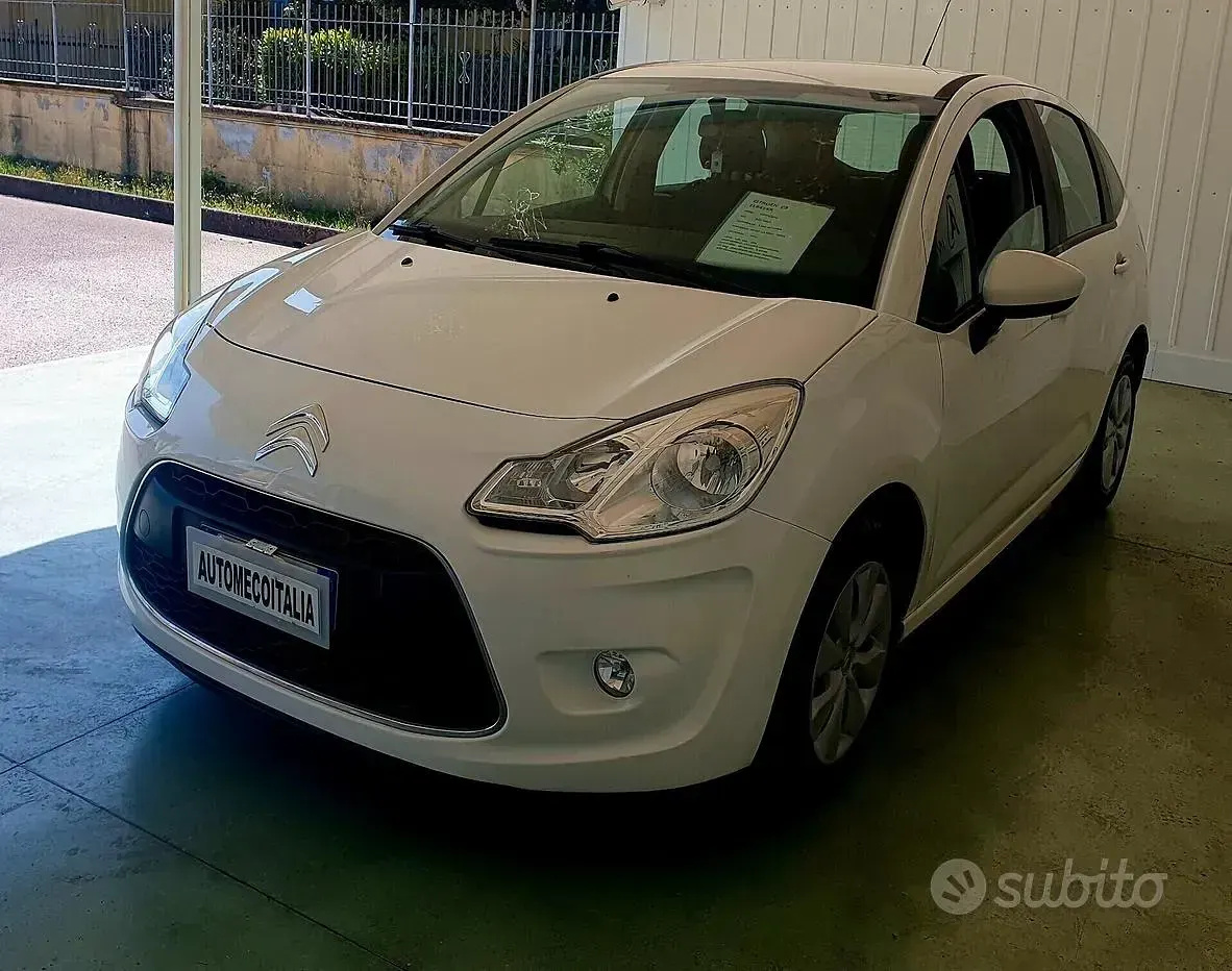 Usata Citroën C3 60 CV (44 kW) 2012 Bianco Berlina