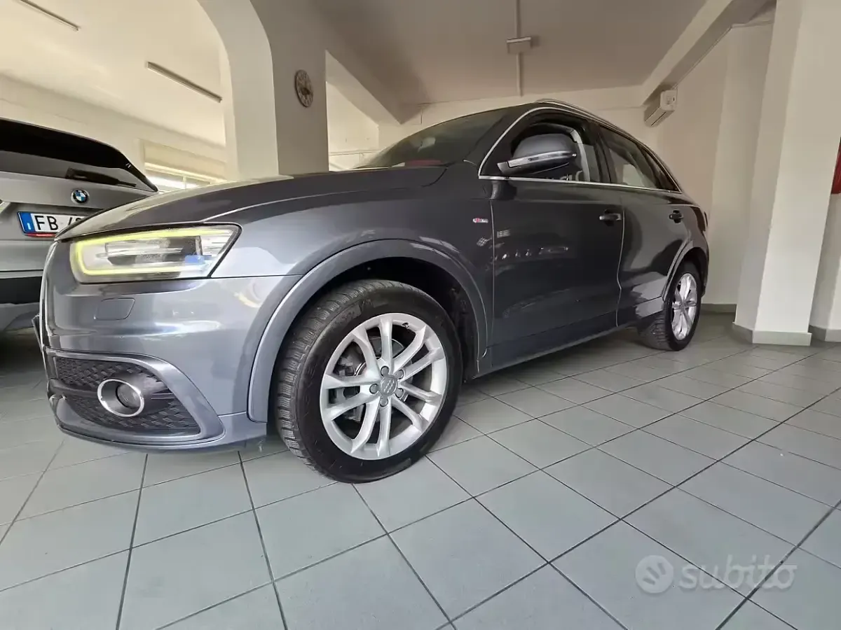 Usata Audi Q3 S-Line 177 CV (130 kW) 2013 Grigio SUV