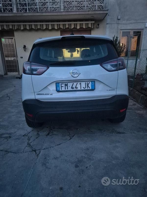 Usata Opel Crossland X 2017 Bianco SUV