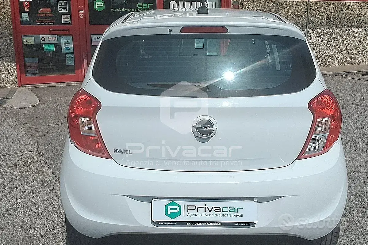 Usata Opel Karl 75 CV (55 kW) 2017 Bianco Utilitaria
