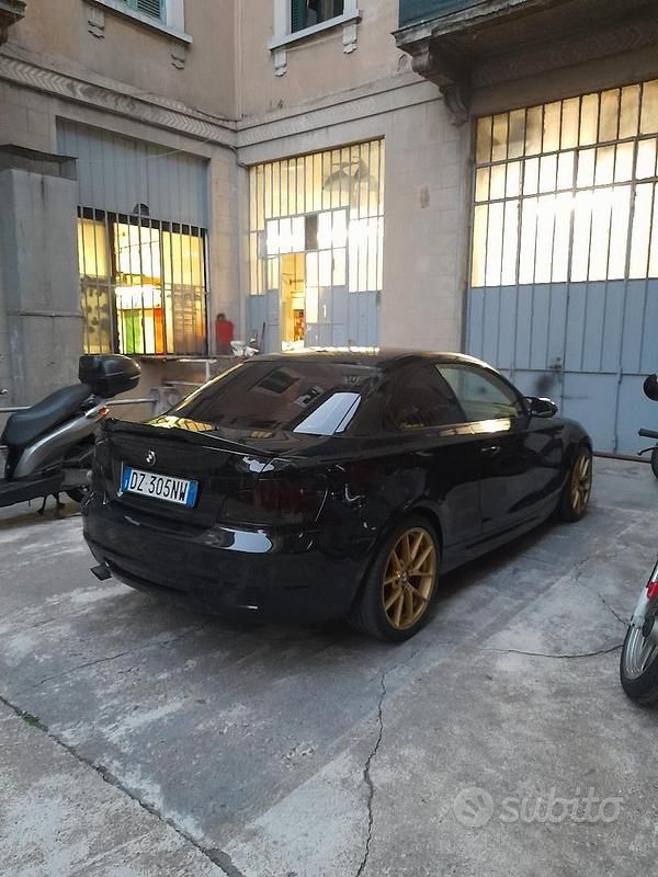 Usata BMW 120 Coupé M Sport 2009 Nero Coupé