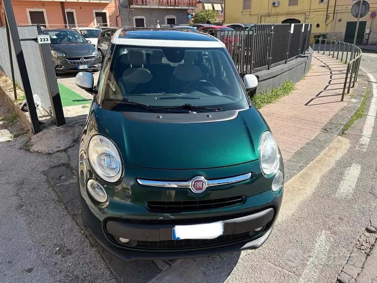 Usata Fiat 500L 80 CV (58 kW) 2013 Verde Monovolume